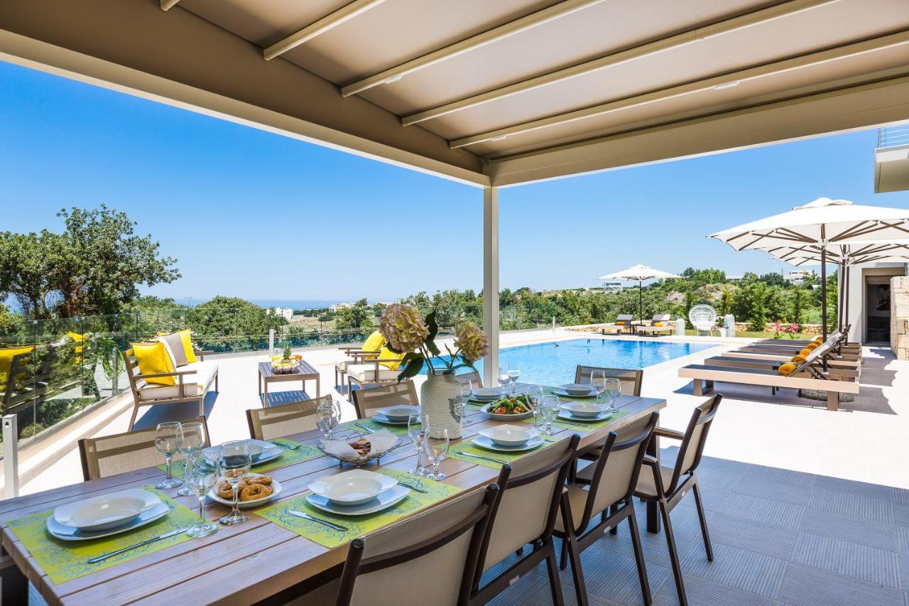 Luxury Cretan Villas With Private Pools Gállos Exterior foto